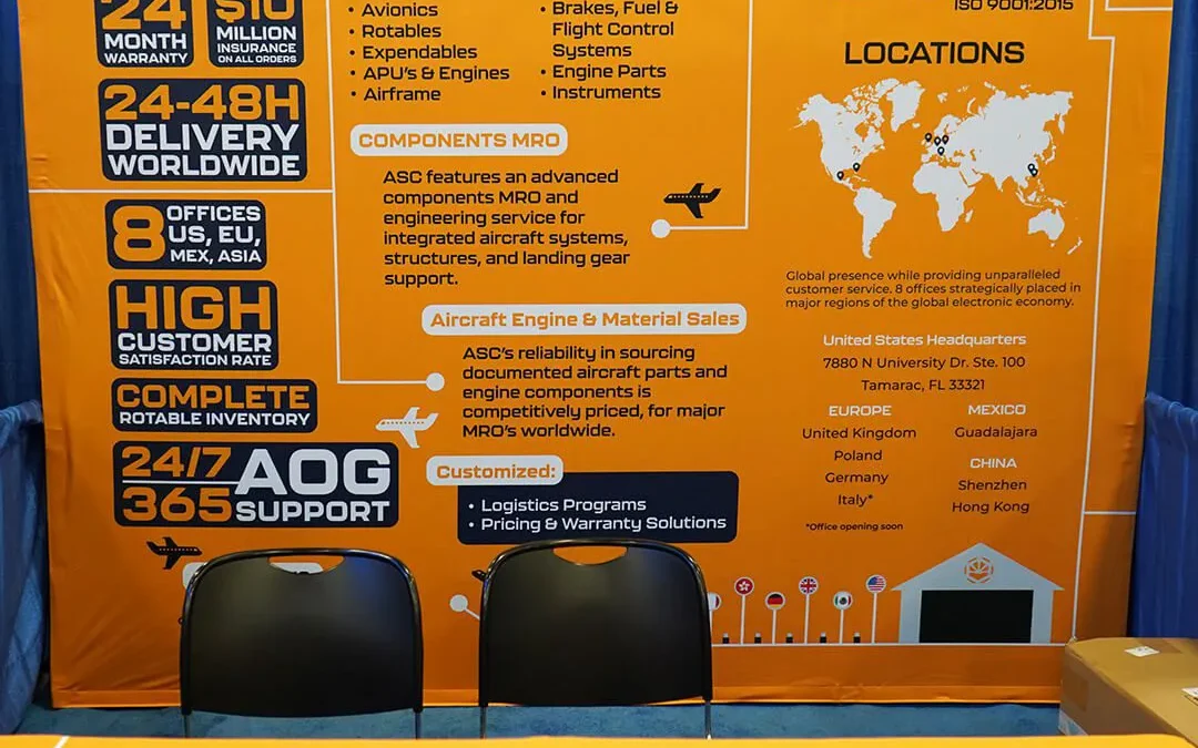 A Showcase of High-Quality MRO Services at PBExpo 2023