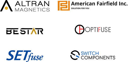 Image featuring logos of ASC Global's franchised manufacturers, highlighting our strong partnerships with top industry leaders for reliable component distribution