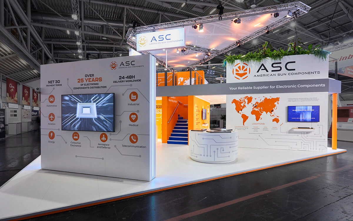 2022 Electronica Featuring ASC's 300sqm Booth