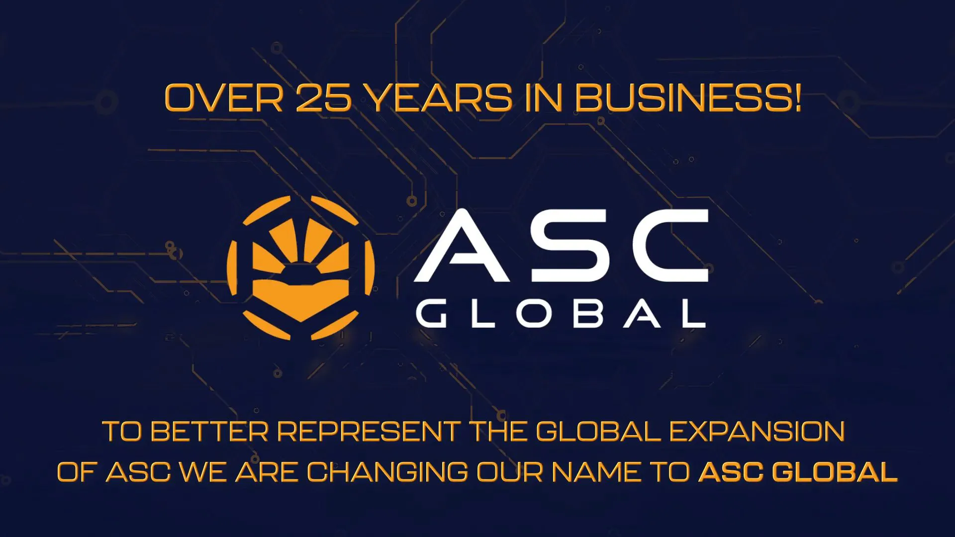 ASC Global Logo Reveal