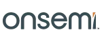Logo representing Onsemi, a manufacturer focused on intelligent power and sensing technologies